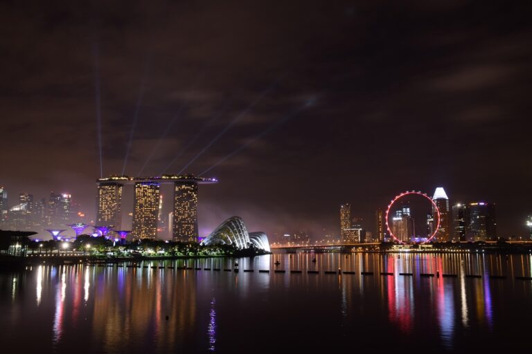 marina bay, singapore, landmark, skyline, waterfront, singapore, singapore, singapore, singapore, singapore