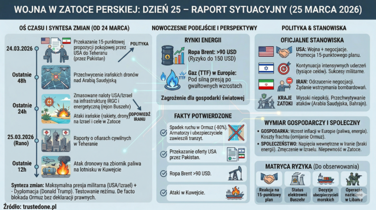 PERSIAN GULF WAR: DAY 25 – Situation Report (March 25, 2026)